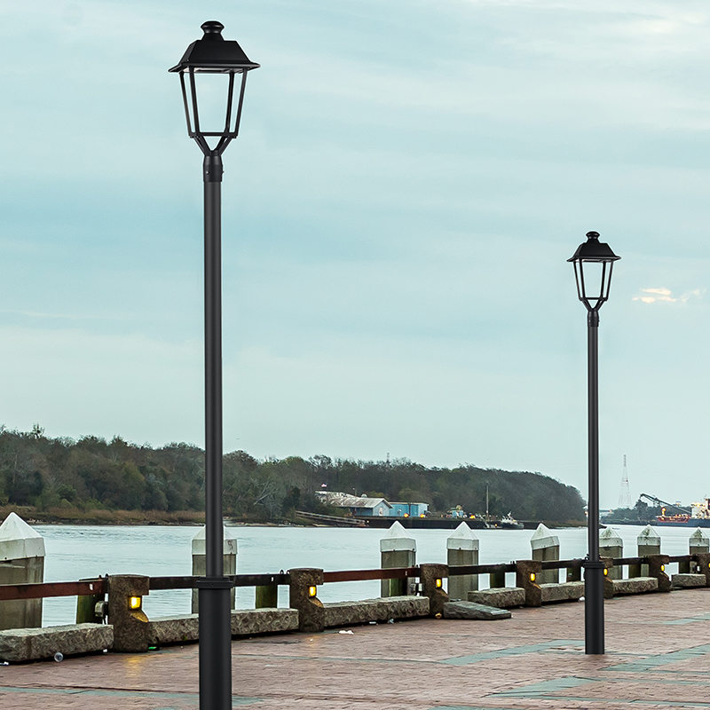 YMLED-6136M nouveau modèle vente chaude 3CCT WATTS tout en un lampadaire LED