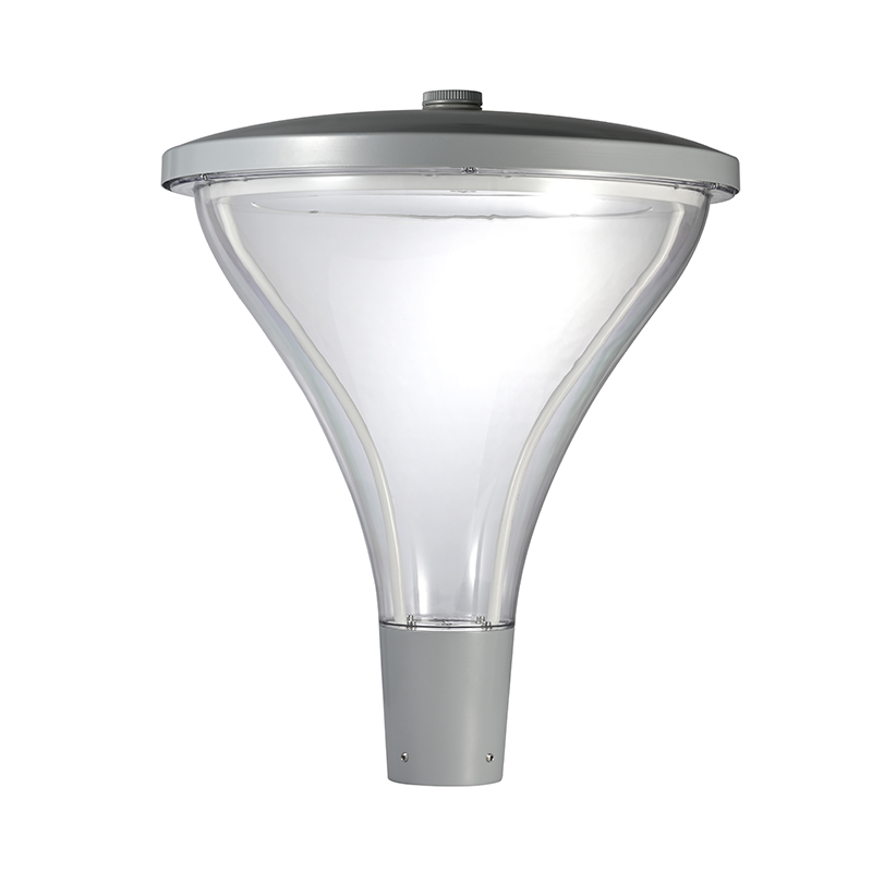 Lumière de jardin LED haute luminosité YMLED-6135B, nouveau Design, éclairage supérieur de poteau de parc