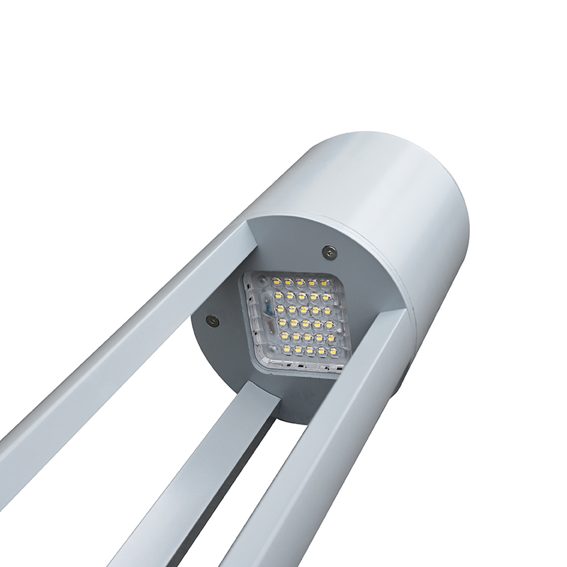 Le jardin en aluminium LED de YMLED-6310 IP66 allume le réverbère carré imperméable de parc