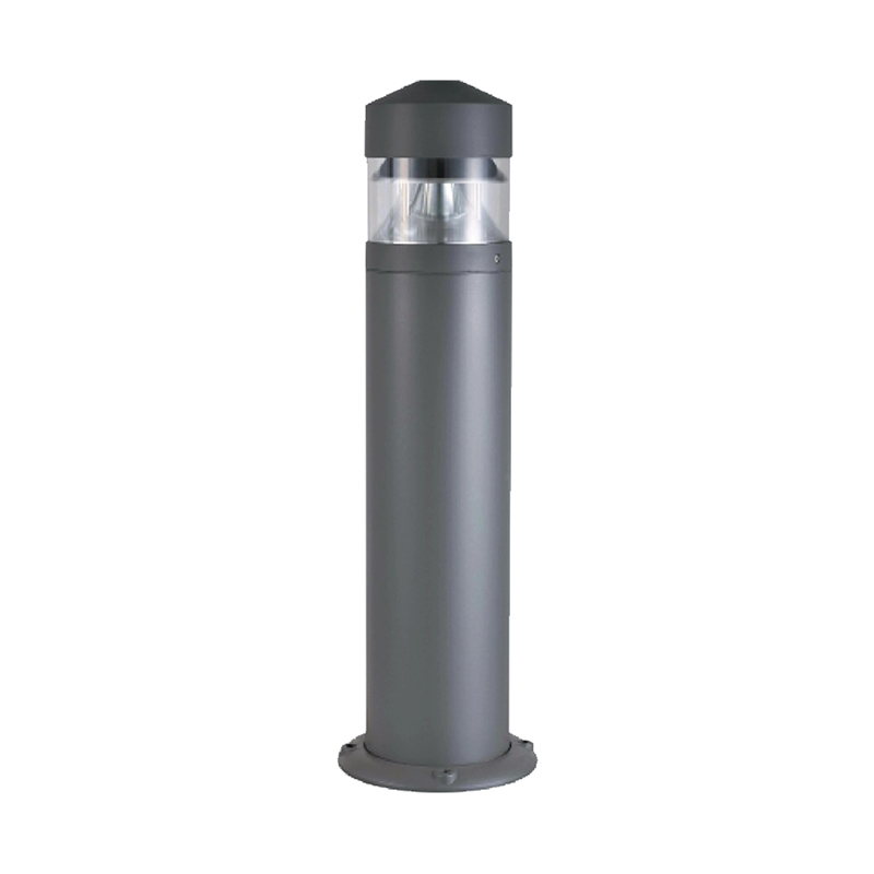 Corps classique d'alliage d'aluminium de borne de jardin de LED de YMLED-6201A IP65 évalué avec la douille E27