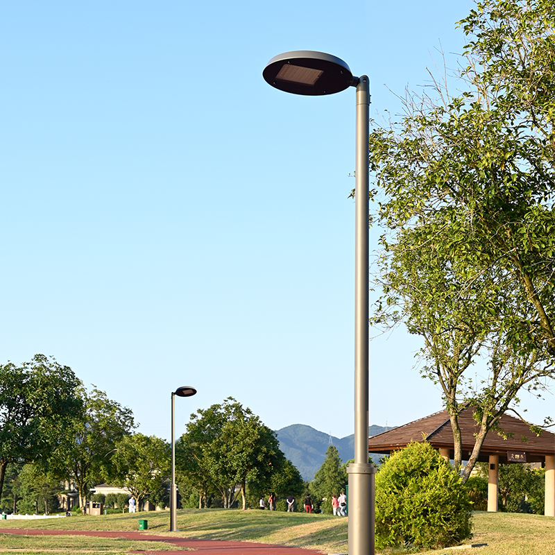 Éclairage intelligent YMLED-6409 équipé de réverbères en aluminium à prise NEMA LED