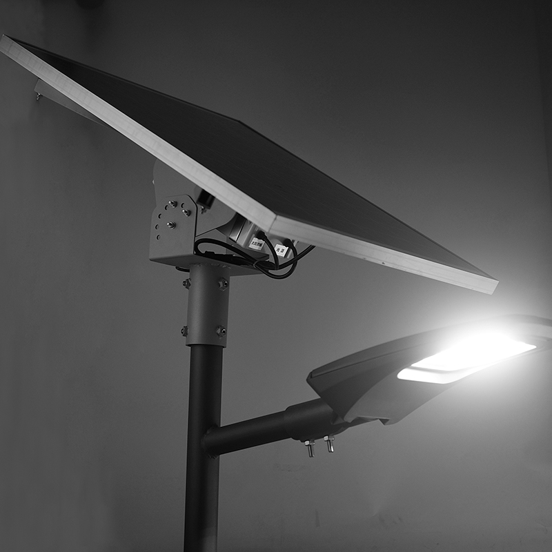YMLED-6801 Réverbère solaire à LED du système de contrôle intelligent du fournisseur de Ningbo