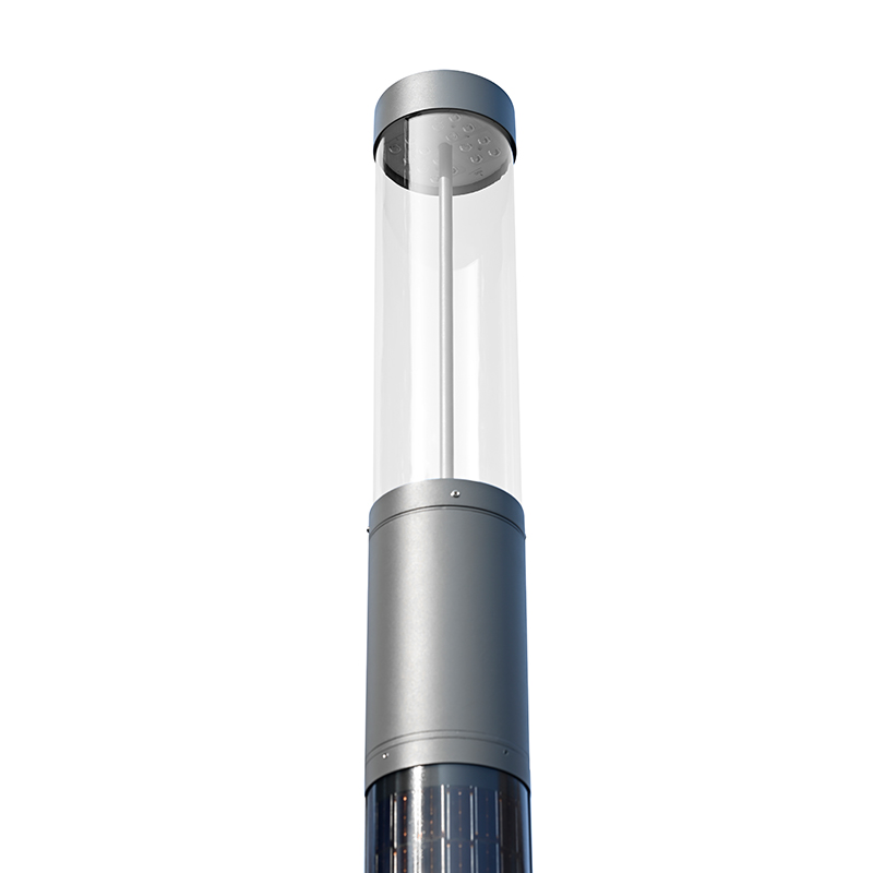 Lampe à mât solaire vertical hors réseau YMLED-6811B Lampe à mât solaire vertical hors réseau YMLED-6811B