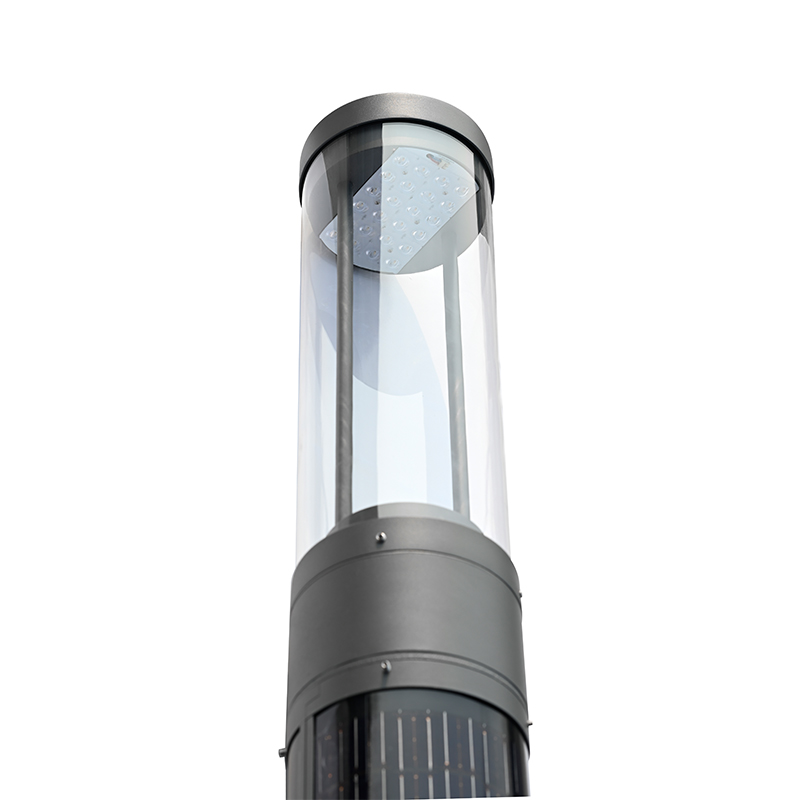 Lampadaire solaire vertical haute efficacité YMLED-6811
