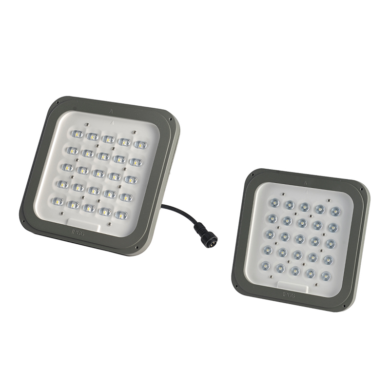 Module LED carré en aluminium YM6701g utilisé pour les lumières supérieures de poteau