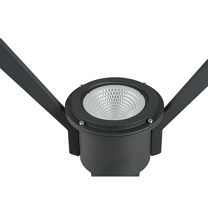 Lampe LED de style européen YMLED-6146C, design réfléchissant, éclairage de jardin
