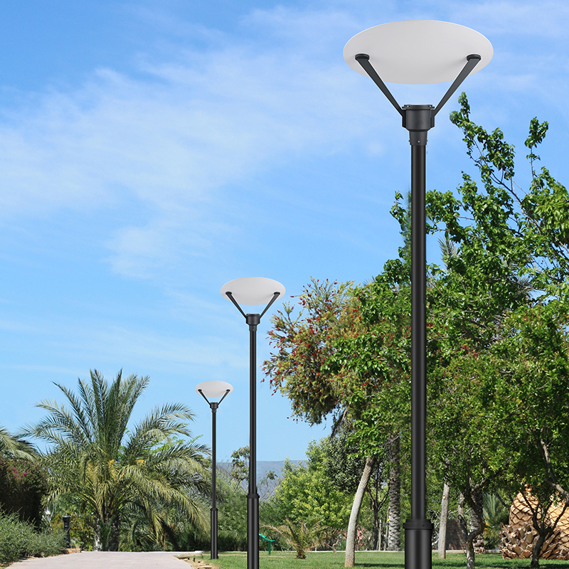 Lampe LED de style européen YMLED-6146C, design réfléchissant, éclairage de jardin