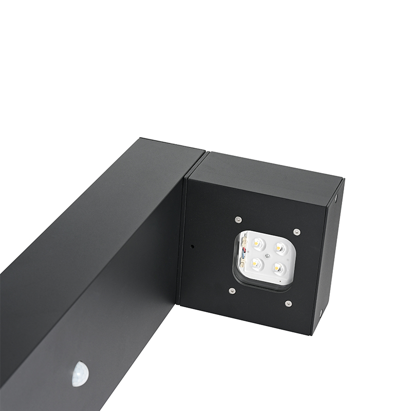 Projet d'ingénierie haute performance, éclairage de pelouse à LED solaire